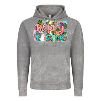 Cloud Rock Happy Easter Vintage Hoodie - NancyCooperArtShop