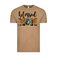 Vintage Coffee blessed mom Vintage Tee - JahusDesignShop