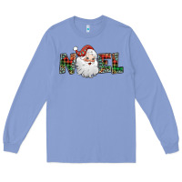 Colony Blue noel santa claus Long Sleeve Tee - Jasminsmagicworld