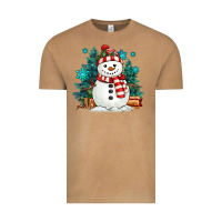 Vintage Camel christmas snowman Vintage Tee - MaliasSmallBusiness