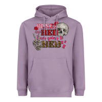 Lavender Valentine's Day roses are red i am going to bed Heavyweight Hoodie - FaDigitalArtStudio
