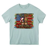 Proud Veteran Christmas Army Heavy Core Tee | Teevron