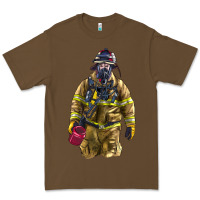Cacao Firefighter Premium Tee - LillyAllenDesigns