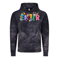 Cloud Black Easter Vintage Hoodie - NancyCooperArtShop