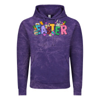 Cloud Purple Easter Vintage Hoodie - NancyCooperArtShop