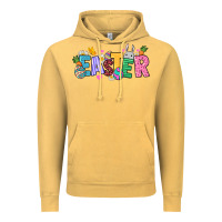 Vintage Mustard Easter Vintage Hoodie - NancyCooperArtShop