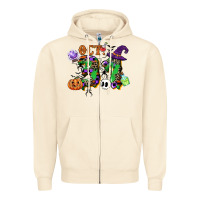Sandshell october 31 Zipper Hoodie - CowGirlArtShop