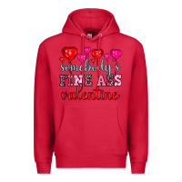 Cardinal somebody's fine ass valentine Premium Hoodie - OliviaCreatesArt