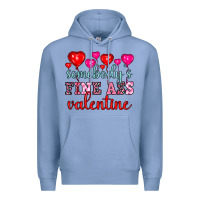 Colony Blue somebody's fine ass valentine Premium Hoodie - OliviaCreatesArt
