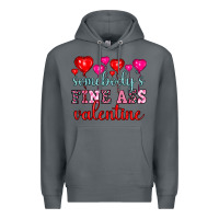 Rock somebody's fine ass valentine Premium Hoodie - OliviaCreatesArt