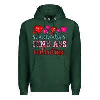 Sports Green somebody's fine ass valentine Premium Hoodie - OliviaCreatesArt