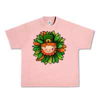 Salmon St. Patricks Sunflower With Dwarf Urban Heavy Tee - BundleAndBundleShop