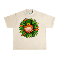 Sandshell St. Patricks Sunflower With Dwarf Urban Heavy Tee - BundleAndBundleShop