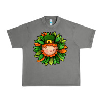 Tornado St. Patricks Sunflower With Dwarf Urban Heavy Tee - BundleAndBundleShop