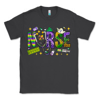 Smoke Mardi Gras nurse Classic Tee - BundleAndBundleShop