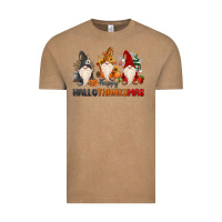 Vintage Coffee Happy Hallothanksmas Vintage Tee - MaliasSmallBusiness