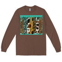 Chestnut western brushstroke tumbler Long Sleeve Tee - Jasminsmagicworld