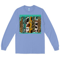 Colony Blue western brushstroke tumbler Long Sleeve Tee - Jasminsmagicworld