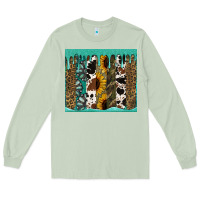 Matcha western brushstroke tumbler Long Sleeve Tee - Jasminsmagicworld