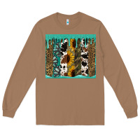 Toasted Coconut western brushstroke tumbler Long Sleeve Tee - Jasminsmagicworld