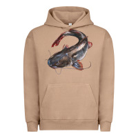 Pigment Burro Catfish Illustrations Urban Hoodie - LillyAllenDesigns