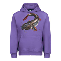 Tulip Catfish Illustrations Urban Hoodie - LillyAllenDesigns