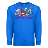 True Royal Coffee Nurse Repeat Nurse Coffee Cups Premium Sweatshirt - FaDigitalArtStudio