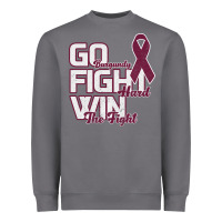 Storm Go Burgundy Fifht Hard Win The Fight Heavyweight Sweatshirt - Bettercallsaul
