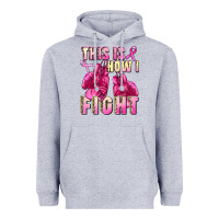 Heather Grey This is how i fight Heavyweight Hoodie - FaDigitalArtStudio