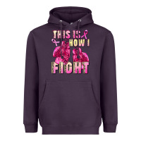 Plum This is how i fight Heavyweight Hoodie - FaDigitalArtStudio