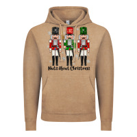 Nuts About Christmas Vintage Hoodie | Teevron