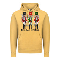 Vintage Mustard Nuts About Christmas Vintage Hoodie - MaliasSmallBusiness
