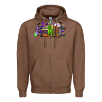 Chestnut nurse coffee cup halloween Zipper Hoodie - CowGirlArtShop