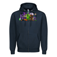 Navy nurse coffee cup halloween Zipper Hoodie - CowGirlArtShop