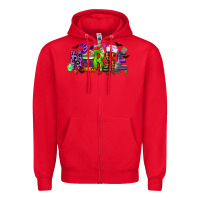 Red nurse coffee cup halloween Zipper Hoodie - CowGirlArtShop