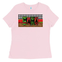 Bubblegum Pink mama Christmas Ladies Tee - Jasminsmagicworld