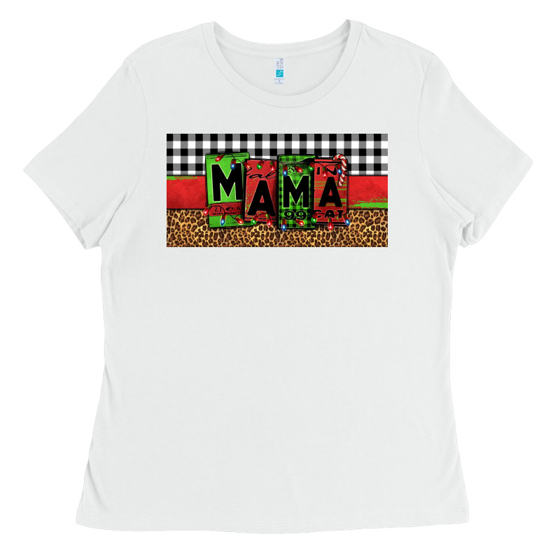 Mama Christmas Ladies Tee by Jasminsmagicworld | Teevron