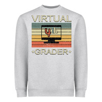 Heather Grey Virtual 4th Grader Heavyweight Sweatshirt - Bettercallsaul