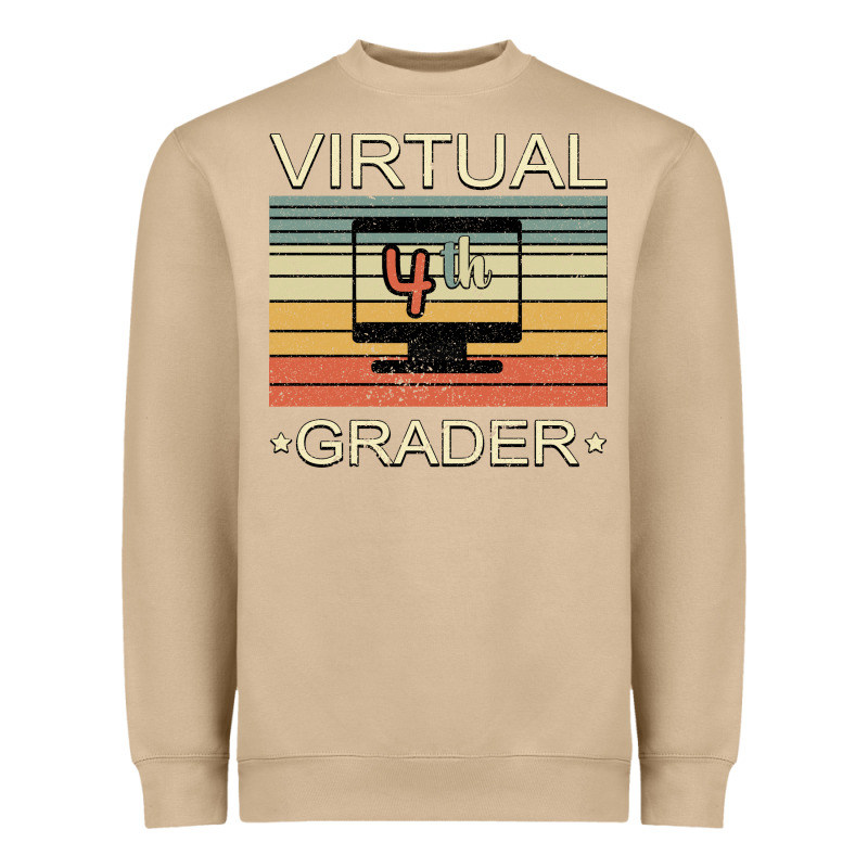 Virtual 4th Grader Heavyweight Sweatshirt by Bettercallsaul | Teevron