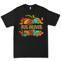 Black bus driver pumpkin Premium Tee - NancyCooperArtShop