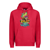 Cardinal tie dye pineapple, summer Premium Hoodie - JahusDesignShop