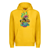 Lemon tie dye pineapple, summer Premium Hoodie - JahusDesignShop