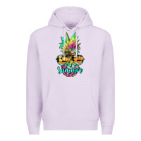 Lilac tie dye pineapple, summer Premium Hoodie - JahusDesignShop