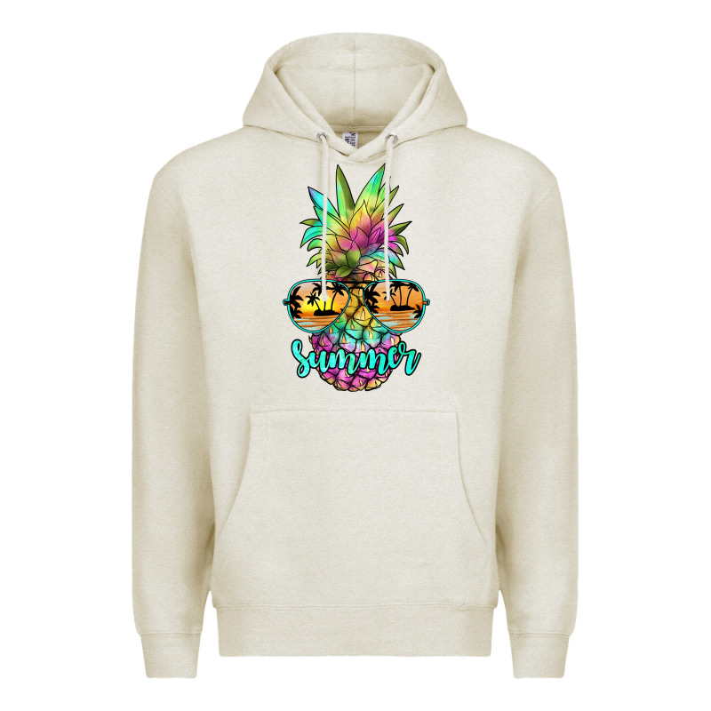 Tie Dye Pineapple, Summer Premium Hoodie by JahusDesignShop | Teevron