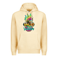 Pina Colada tie dye pineapple, summer Premium Hoodie - JahusDesignShop