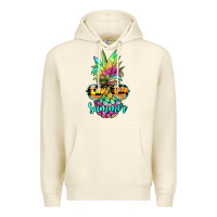 Sandshell tie dye pineapple, summer Premium Hoodie - JahusDesignShop