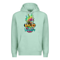 Seafoam tie dye pineapple, summer Premium Hoodie - JahusDesignShop