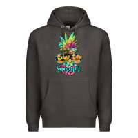 Smoke tie dye pineapple, summer Premium Hoodie - JahusDesignShop