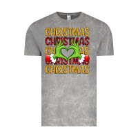 Cloud Rock christmas grinch heart hands Vintage Tee - MaliasSmallBusiness