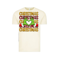Christmas Grinch Heart Hands Vintage Tee | Teevron